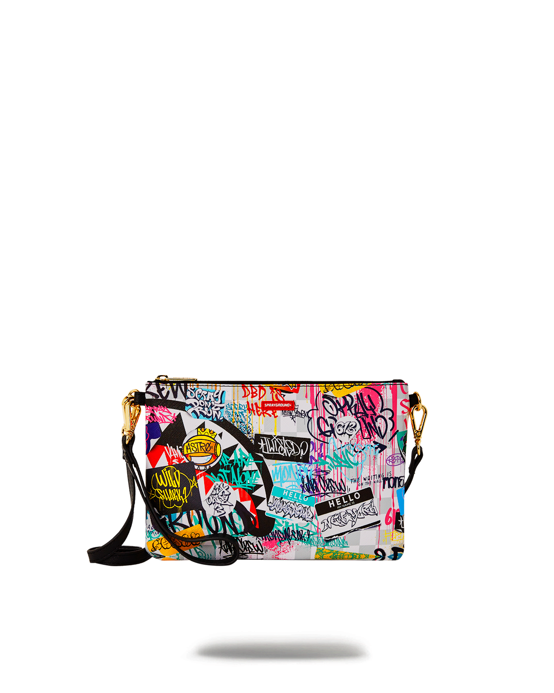 CREATE ANOTHER DAY CROSSOVER CLUTCH W/ SHOULDER STRAP