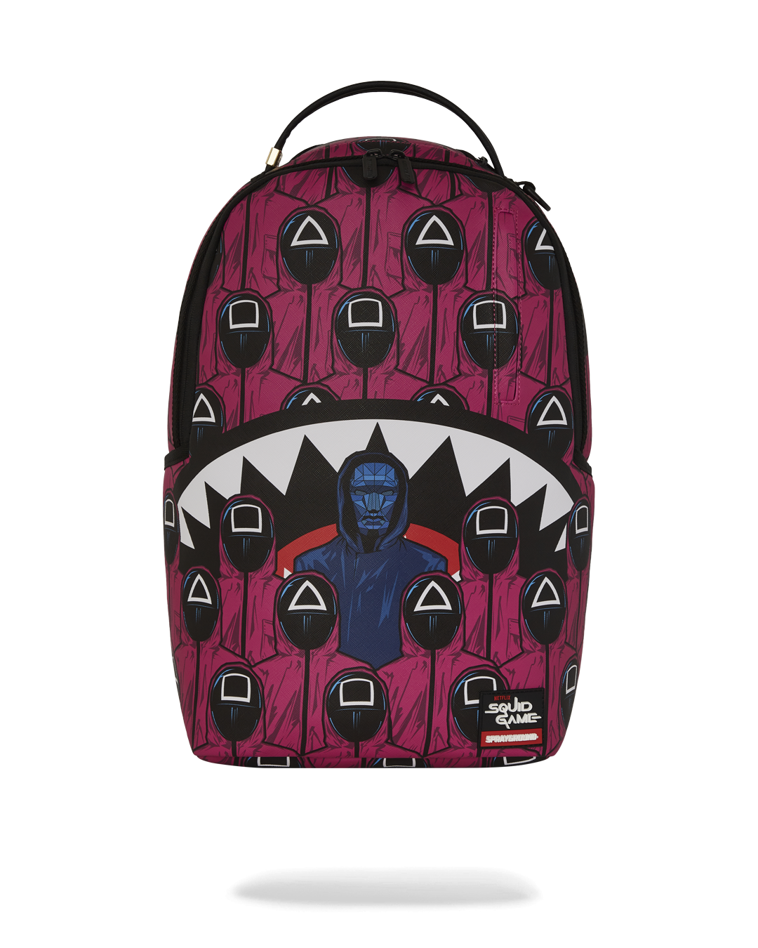 SQUID GAME COLLAB FRONT MAN & PINK GUARD SHARKS BACKPACK